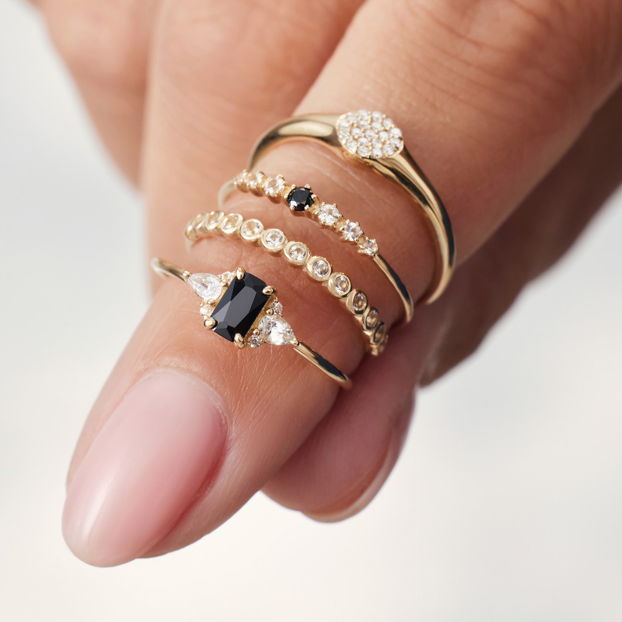 Diamanten Bubbelring | Goud