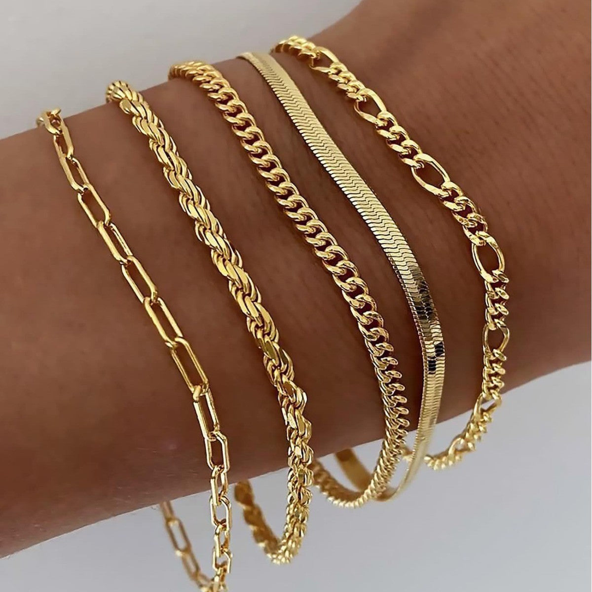 Ellis Renner Armbanden Set | Goud