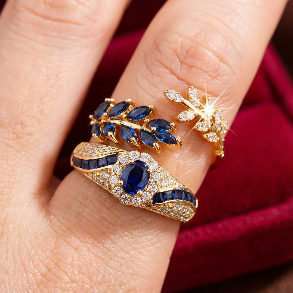 Avelisse Moraziel ringenset | Goud