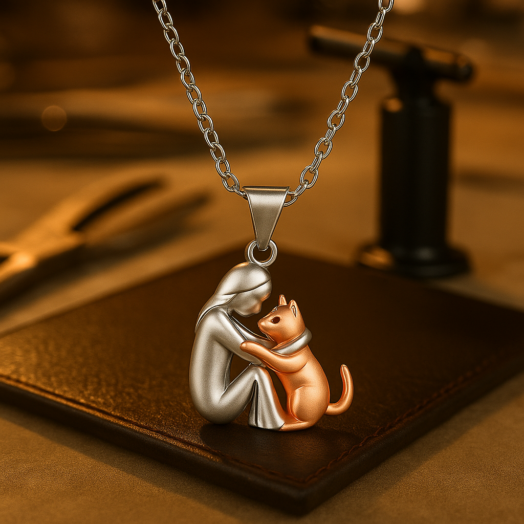 Ketting met Kattenknuffel