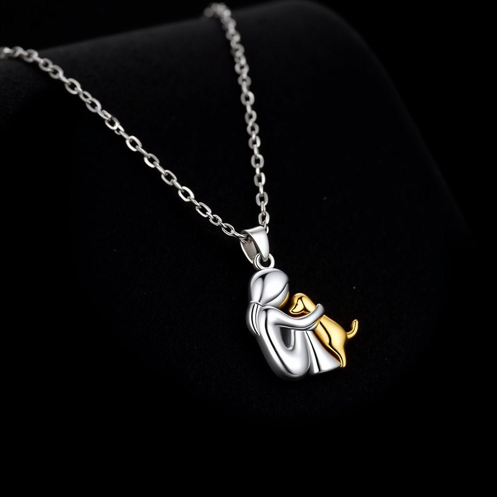 Hangerketting met bijpassende oorbellen