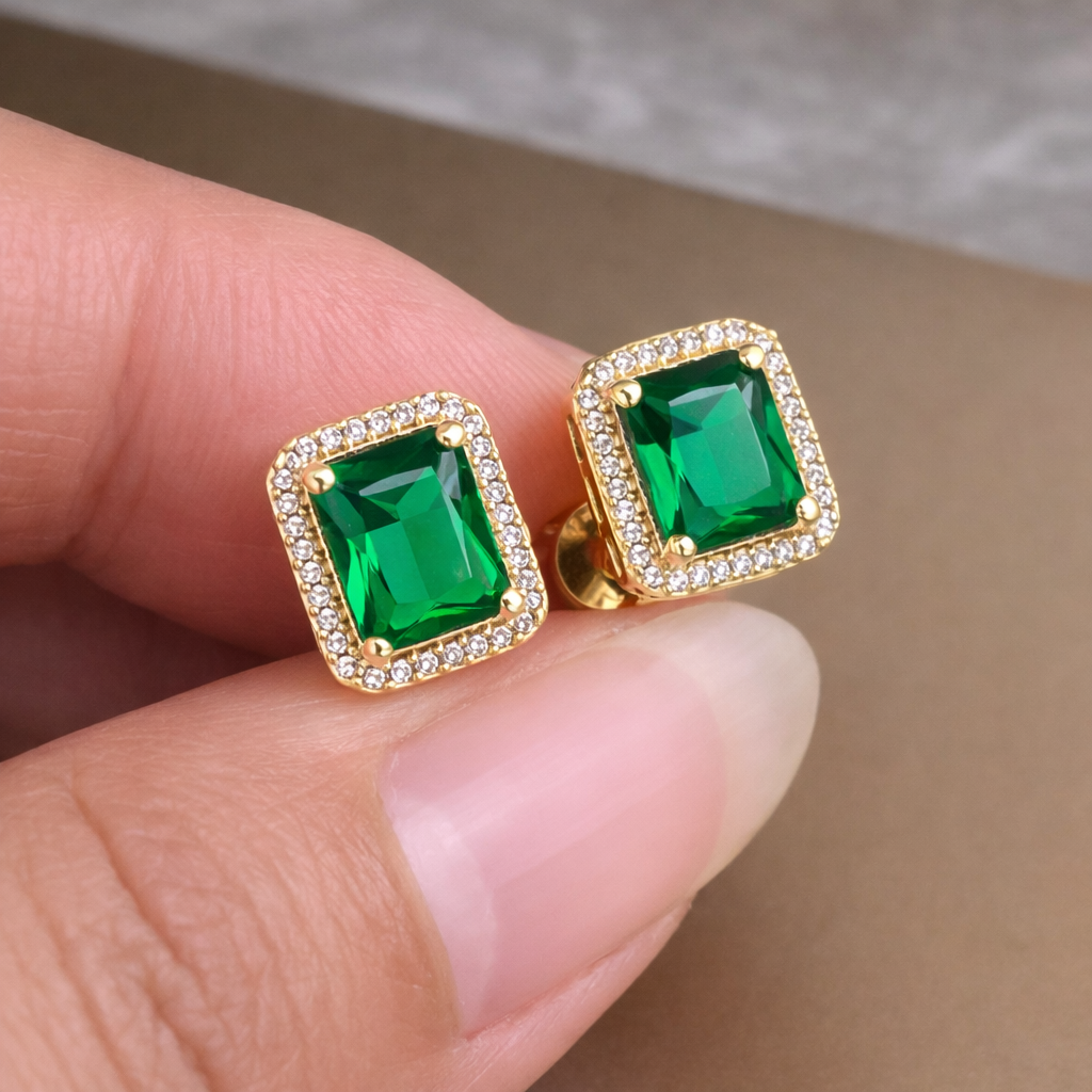 Ceryntha Malvae Oorbellen | Goud