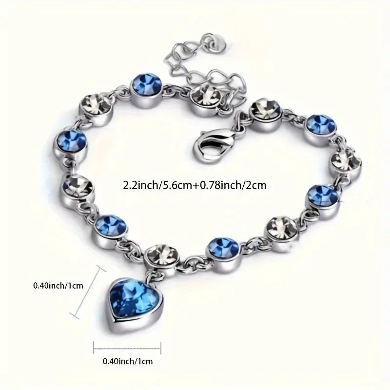 Ocean Heart Glow-armband | Witgoud