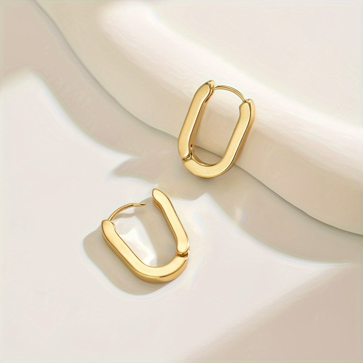 Elegante Geometrische Hoepeloorbellen