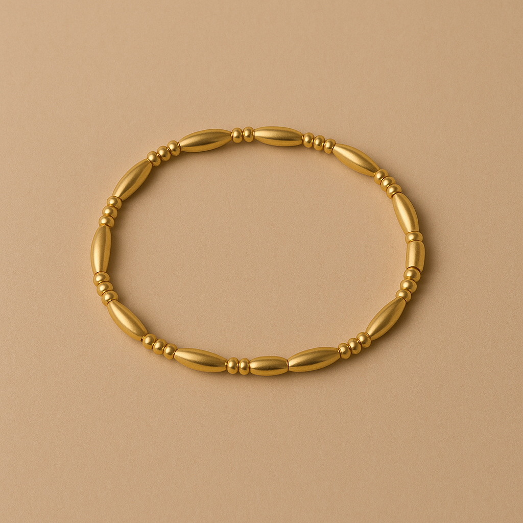 Lorena D'Amico | Elegante Witgouden Armband