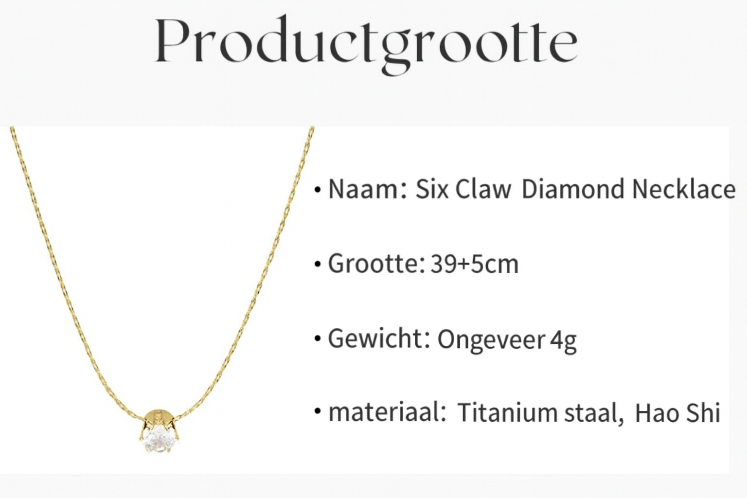 Cléa Moissaniet Stenen Ketting | Goud
