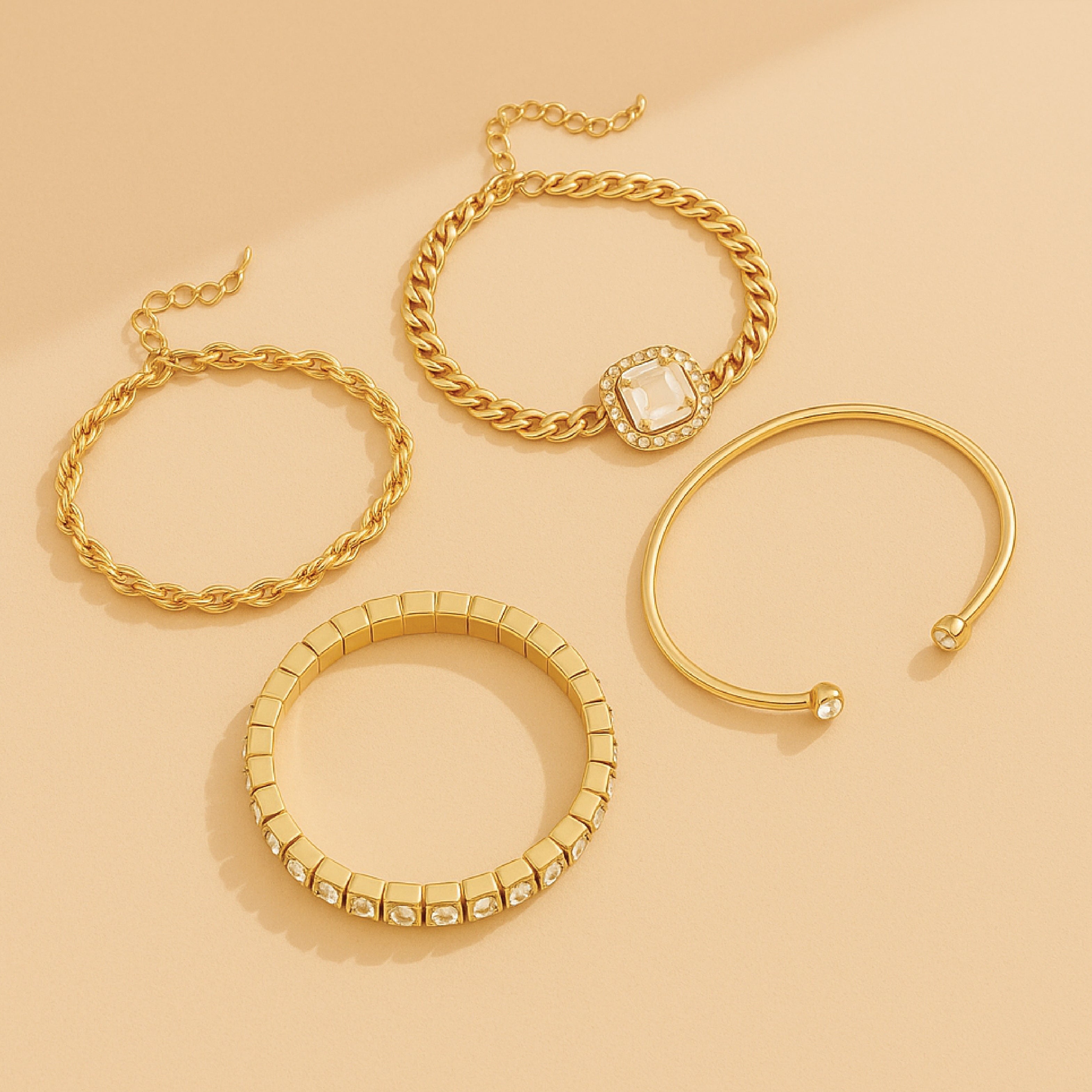 Domitia Calvina Gouden Armbandset | Afwerking