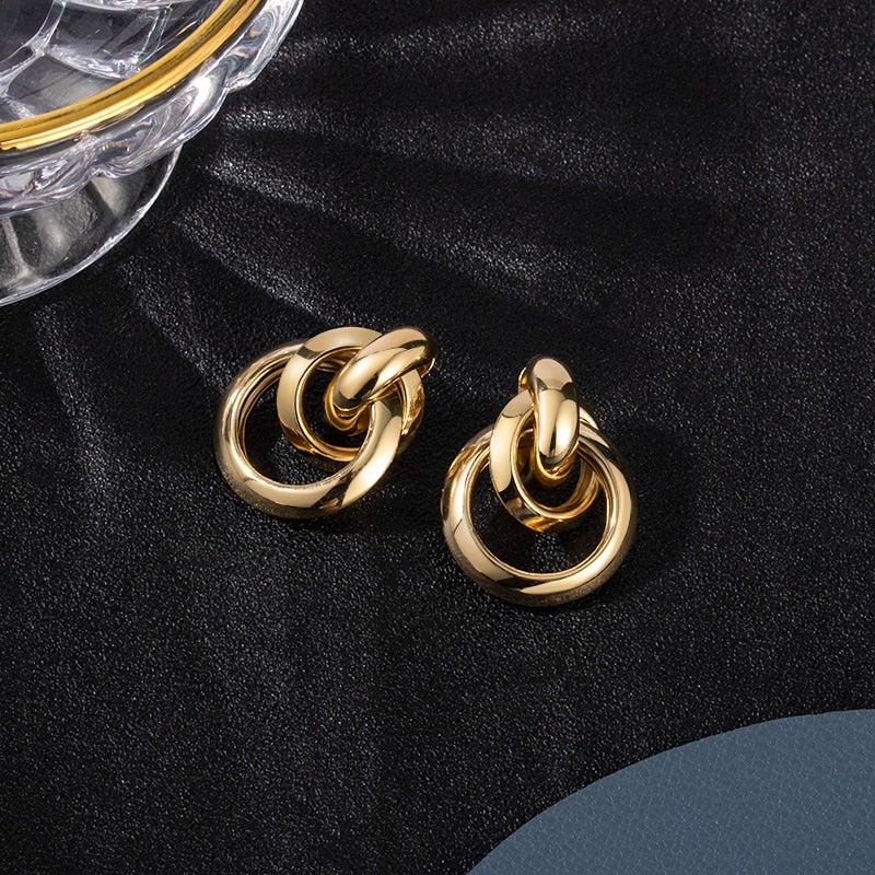 Elegante Gouden Oorringen