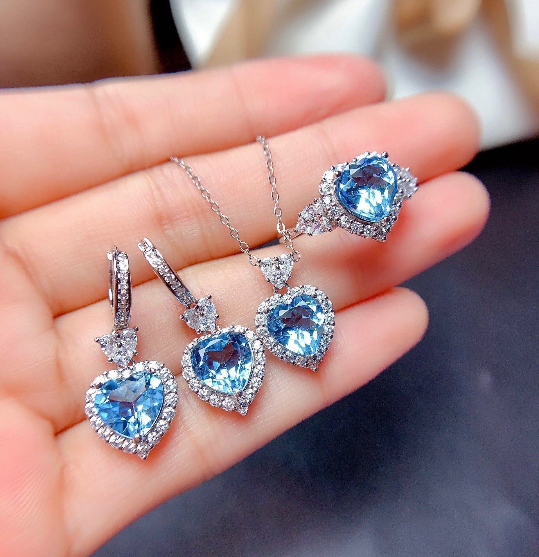 Liora Amorique Blauwe Set | Witgoud