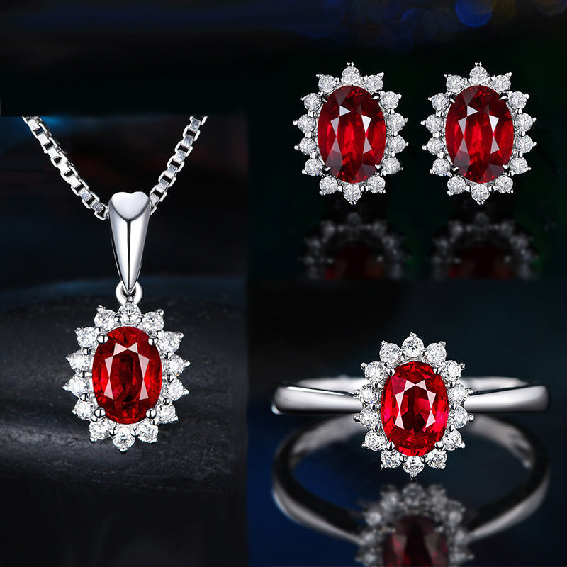 Sophia Fleurane Rood Set | Witgoud