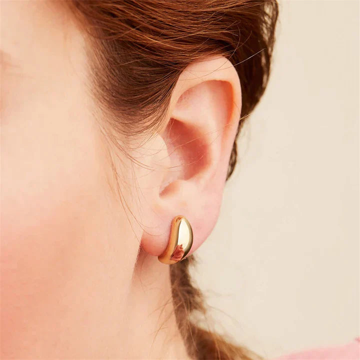 Sabella Lucerna Oorbellen | Goud