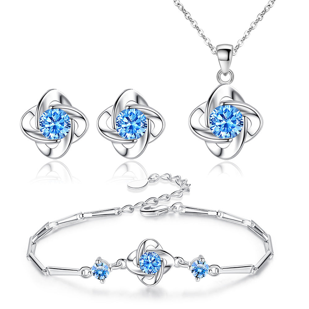 Seren Klee Loop Set Blauw | Witgoud