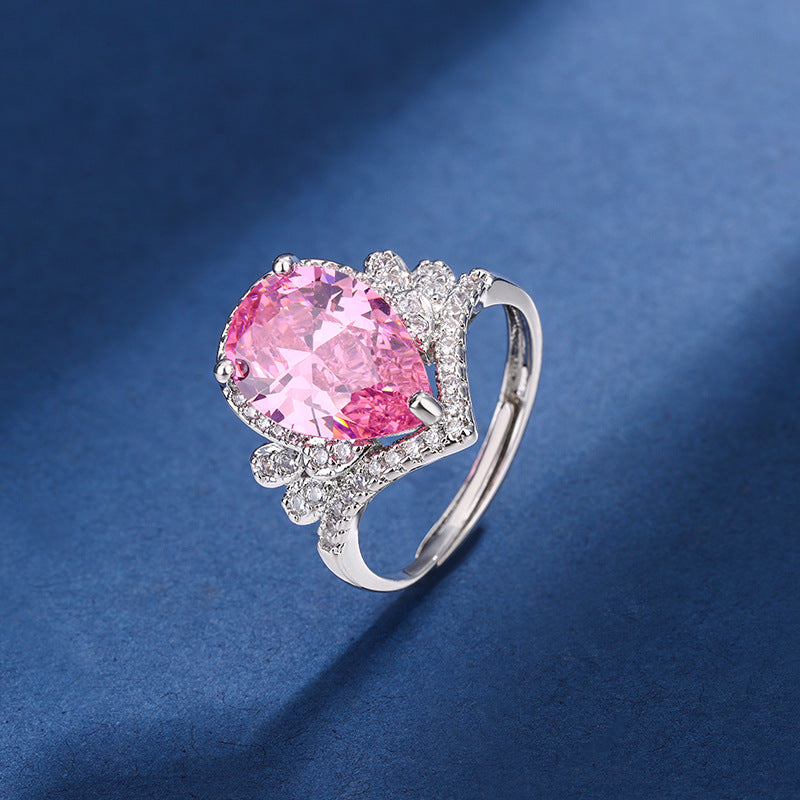 Aria Traandruppel Roze Set | Witgoud