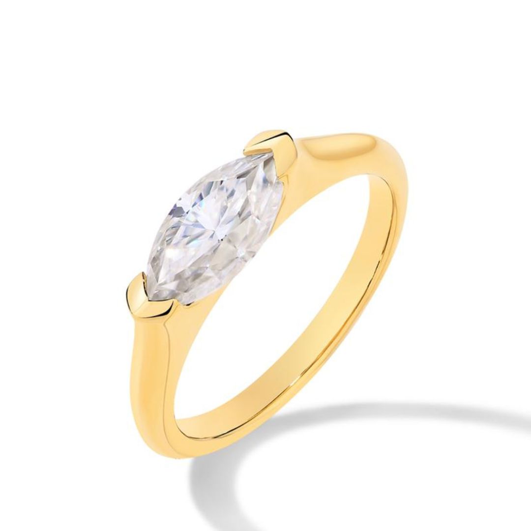 Hailey Dunne Ring | Goud