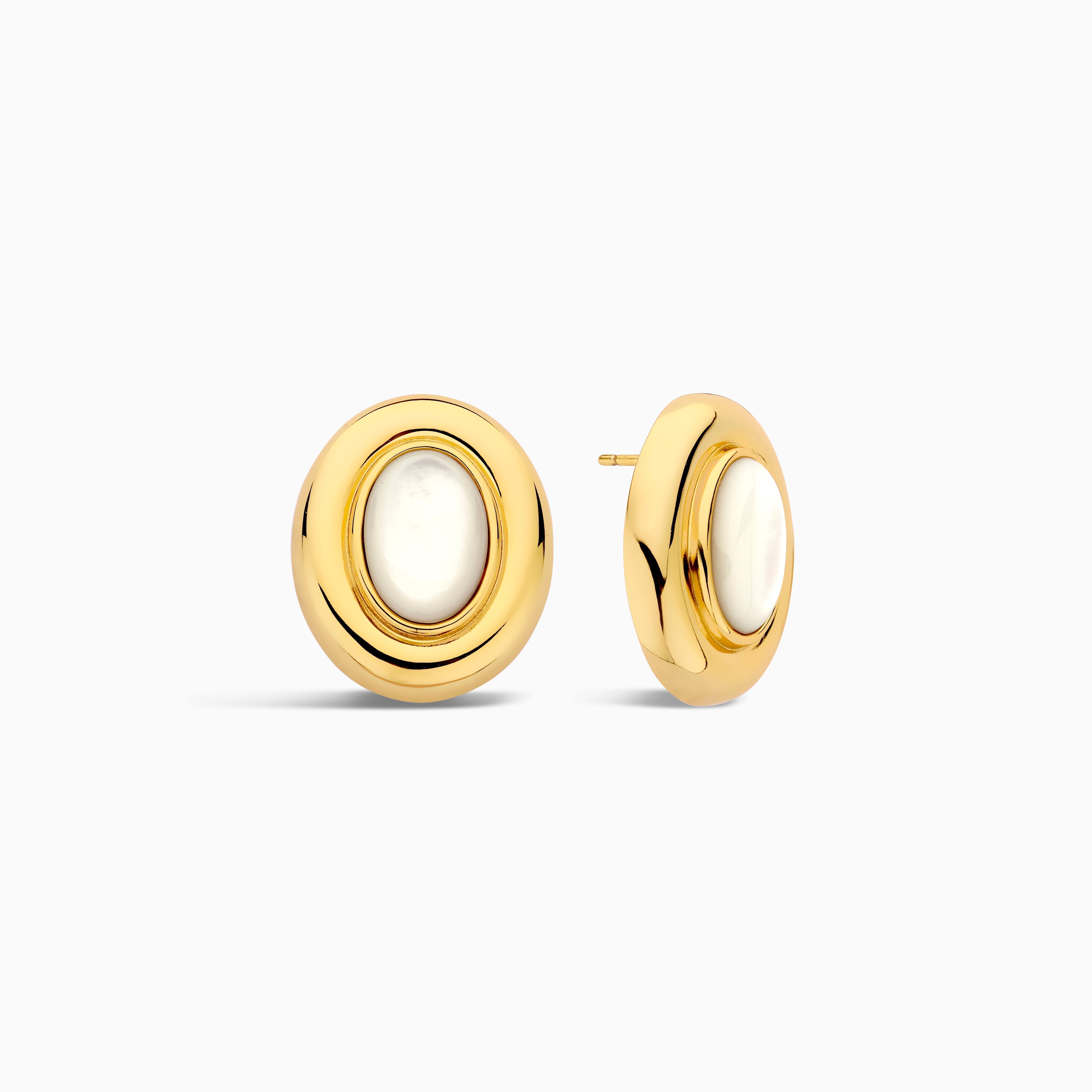 Giselle Parel Oorbellen | Goud