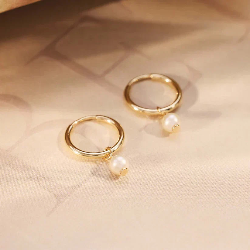 Delia Crest Oorbellen | Goud