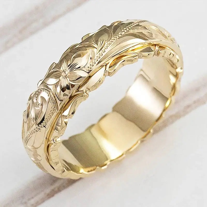 Retro gouden ring