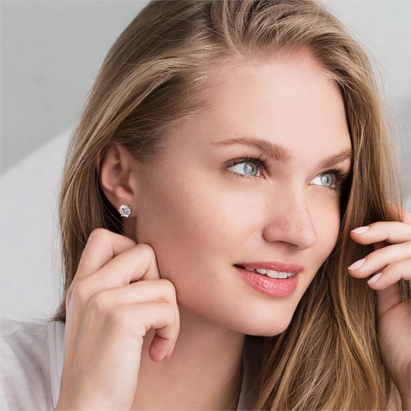 DAILI Hypoallergene Titanium Platte Achteroorbellen, 6 Paar Schroef Terug Gouden Stud Earring Voor Vrouwen Mannen Zilveren Kleine Helix Oorbel Kraakbeen Conch Tragus Piercing Sieraden, Small